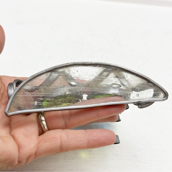 Adorable Stained Glass Sun Catcher Owls Window Lead Metal Vintage - Picture 9 of 12